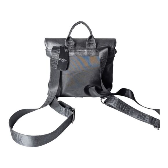 NWT BOTKIER Trigger Mini Black Nylon Backpack - Picture 3 of 6